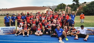 L&rsquo;Anthropos prosegue il filotto tricolore nella Coppa Italia di Atletica Fisdir
