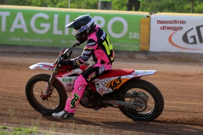 DOPPIO PODIO DEL VFR RACING A BOVES CON BOSSETTI NELL’ITALIANO FLAT-TRACK