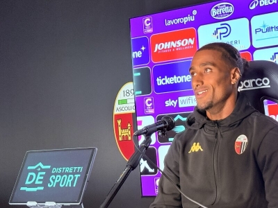 Ascoli Calcio - Il difensore Rizzo suona la carica: 