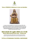 Torna a Tossicia la Madonna in trono con Bambino