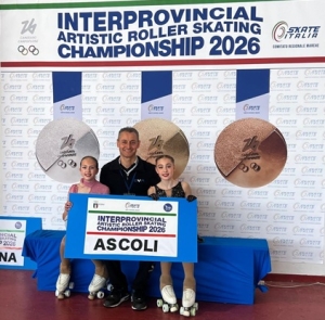 Pattinaggio artistico: tanti titoli per la Diavoli Verde Rosa anche nella seconda fase dei Campionati Interprovinciali