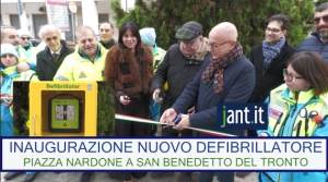 A San Benedetto del Tronto una nuova postazione pubblica di defibrillazione precoce