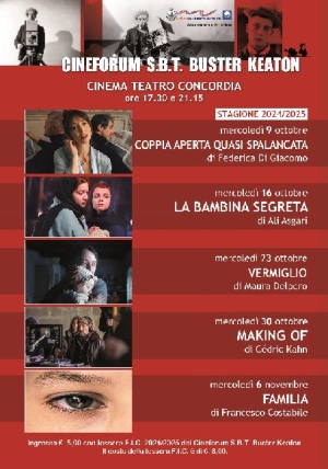 Cineforum di San Benedetto, da mercoled&igrave; 9 ottobre al via la stagione 2024/2025