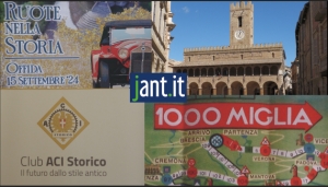 Ruote nella Storia, domenica 15 settembre, in Piazza del popolo ad Offida, dalle 10:30