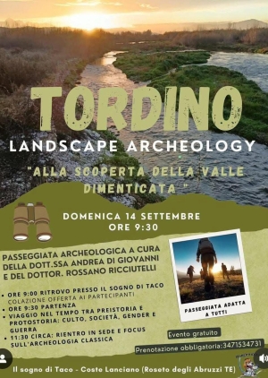 Domenica l'evento gratuito "Landscape archeology. Alla Scoperta della Valle dimenticata"