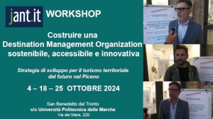 Successo per il workshop " Costruire una Destination Management Organization"