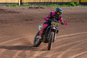 INIZIATO L&rsquo;ITALIANO FLAT-TRACK A LONIGO: DANIELE TUZI OTTIMO SECONDO (VFR RACING)