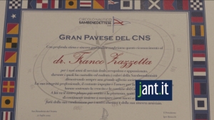 A FRANCO ZAZZETTA IL GRAN PAVESE DEL CIRCOLO NAUTICO SAMBENEDETTESE
