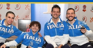 Coppa del Mondo di Scherma Paralimpica, trionfo della squadra di fioretto maschile