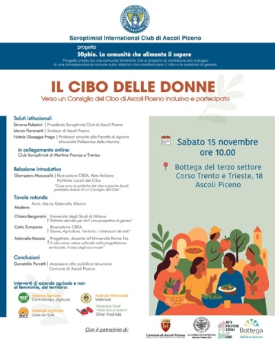 IL CIBO DELLE DONNE – Verso un Consiglio del Cibo di Ascoli Piceno