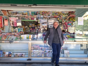 Ascoli Piceno - L'edicola storica di Villa Pigna chiude dopo 36 anni, termina un'epoca