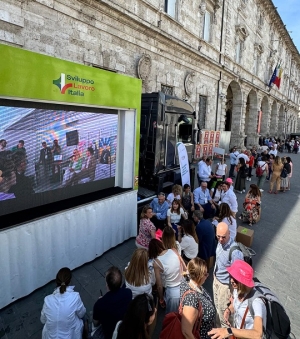 Il tour nazionale di "Sviluppo Lavoro Italia" per avvicinare i giovani al mondo del lavoro fa tappa ad Ascoli