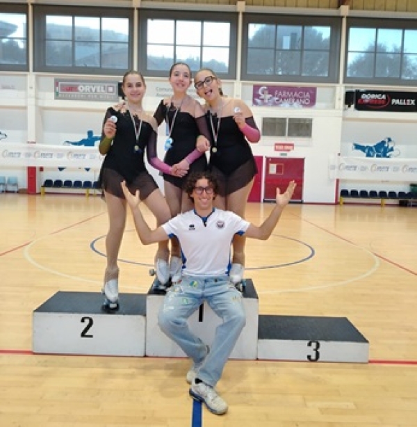 Pattinaggio Artistico: week end impegnativo tra stages e gare Federali e Aics per gli atleti della Diavoli Verde Rosa