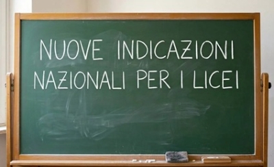 Le nuove Indicazioni Nazionali per i Licei