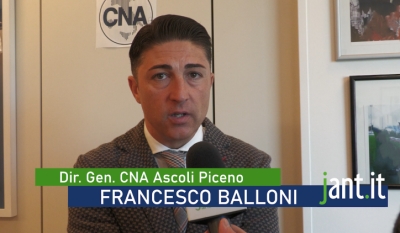 Intervista al direttore generale della CNA di Ascoli Piceno, Francesco Balloni