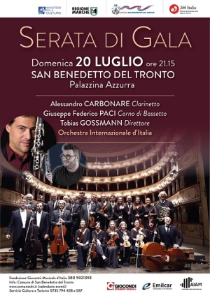 Appuntamento con la grande musica domenica 20 Luglio con l&rsquo;Orchestra Internazionale d&rsquo;Italia