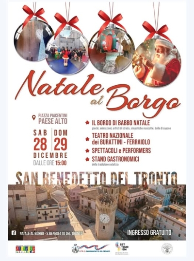 Tutto pronto al Paese alto per “Natale al borgo”