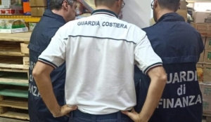 Operazione congiunta Finanza-Guardia Costiera, sequestrati 200 chilogrammi di prodotto ittico