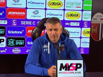 Ascoli Calcio - Tomei alla vigilia dell'Arezzo: 