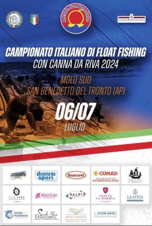 Pesca sportiva, al Molo Sud di San Benedetto gli italiani di float fishing