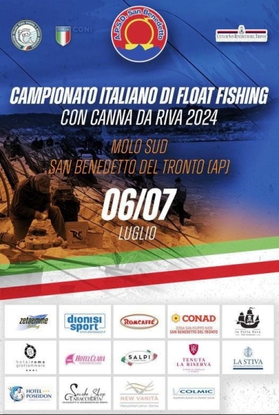 Pesca sportiva, al Molo Sud di San Benedetto gli italiani di float fishing