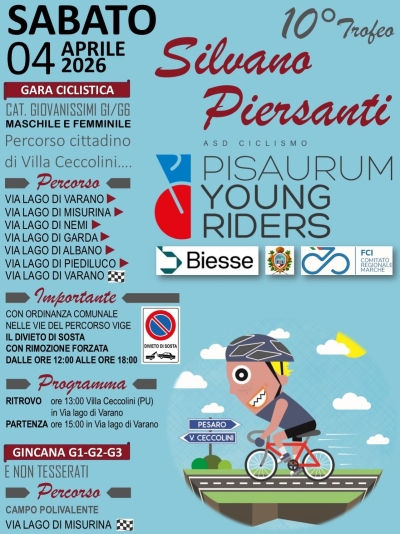 A Villa Ceccolini si prepara la decima edizione del Trofeo Silvano Piersanti per giovanissimi under 13