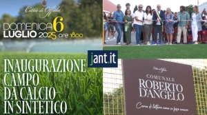 Inaugurato ad Offida il comunale Roberto D'angelo