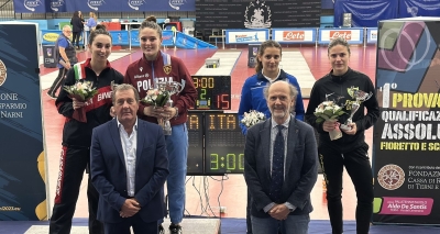 Positive prestazioni per gli schermidori marchigiani alla prima prova degli Assoluti