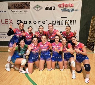 Bella vittoria della De Mitri Volley Angels che supera 3-1 la Fos Cvr Reggio Emilia