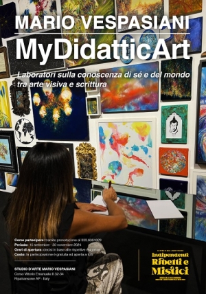Mario Vespasiani - MyDidatticArt - Laboratori sulla conoscenza di s&eacute; e del mondo tra arte visiva e scrittura