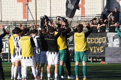 Ascoli Calcio - Tomei dopo il successo sul Bra: 