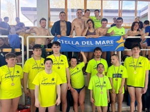 NUOTO PARALIMPICO, 25 MEDAGLIE A CIVITANOVA PER GLI ATLETI DELLA STELLA DEL MARE SAN BENEDETTO