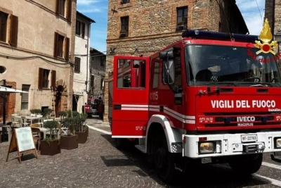 Incendio in una casa nell'Ascolano, domato dai vigili del fuoco