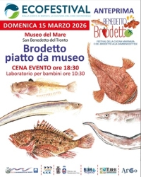 Domenica 15 marzo presso il Museo del Mare "Brodetto sambenedettese, piatto da museo"