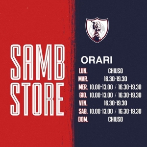 Nuovi orari per il Samb Store