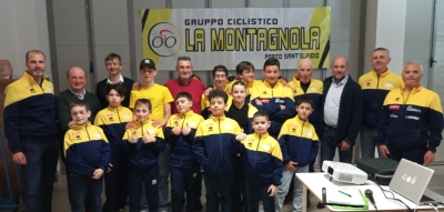 Via i veli alla compagine ciclista La Montagnola