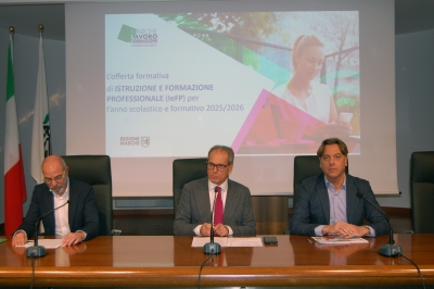 L'OFFERTA FORMATIVA REGIONALE DI ISTRUZIONE E FORMAZIONE PROFESSIONALE SI AMPLIA: UN FUTURO PER I GIOVANI, UN VALORE PER IL TERRITORIO