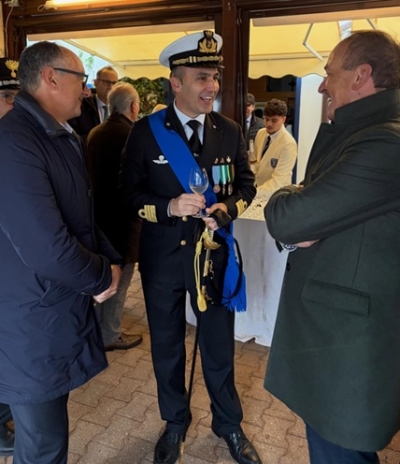 LA SAMB ALLA CERIMONIA IN ONORE DI SANTA BARBARA, PATRONA DELLA MARINA MILITARE