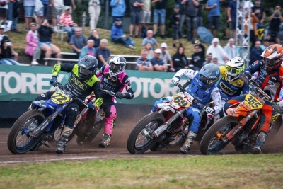 VITTORIA IN GERMANIA NEL MONDIALE FLAT-TRACK PER IL VFR RACING CON SAMMY HALBERT
