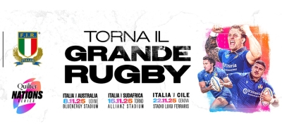 L’Italia affronterà il Cile il 22 novembre a Genova