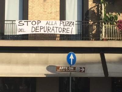 Ascoli Piceno - Miasmi, protestano i residenti di Villa Sant'Antonio