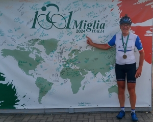 L&rsquo;impresa di Andrea Quaresima alla 1001 Miglia Italia 2024