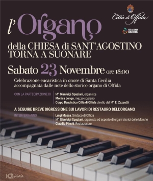 L'organo della Chiesa Sant'Agostino torna a suonare