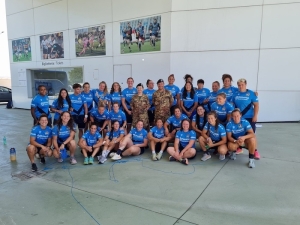 Rugby: la Nazionale Femminile partecipa al team building a cura dell&rsquo;Esercito Italiano