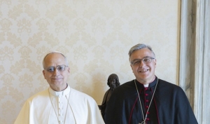 Ascoli Piceno - Il vescovo Palmieri in udienza privata dal Papa