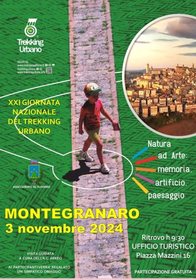 Arriva la Giornata del Trekking Urbano, tutto pronto per domenica 3 novembre