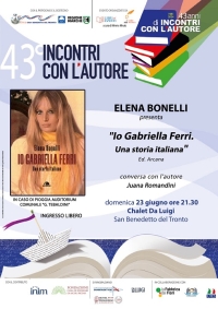 Elena Bonelli presenta il libro &ldquo;Io Gabriella Ferri. Una storia Italiana&rdquo;