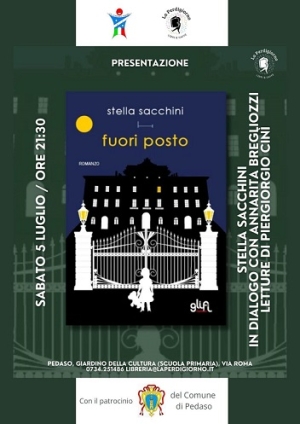 INCONTRO CON L'AUTORE, PRESENTAZIONE DEL LIBRO DI STELLA SACCHINI "FUORI POSTO"
