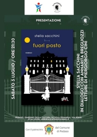 INCONTRO CON L'AUTORE, PRESENTAZIONE DEL LIBRO DI STELLA SACCHINI "FUORI POSTO"