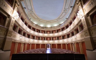 Ascoli Piceno - Lavori al teatro Filarmonici: si punta a rendere più sicuro il tetto